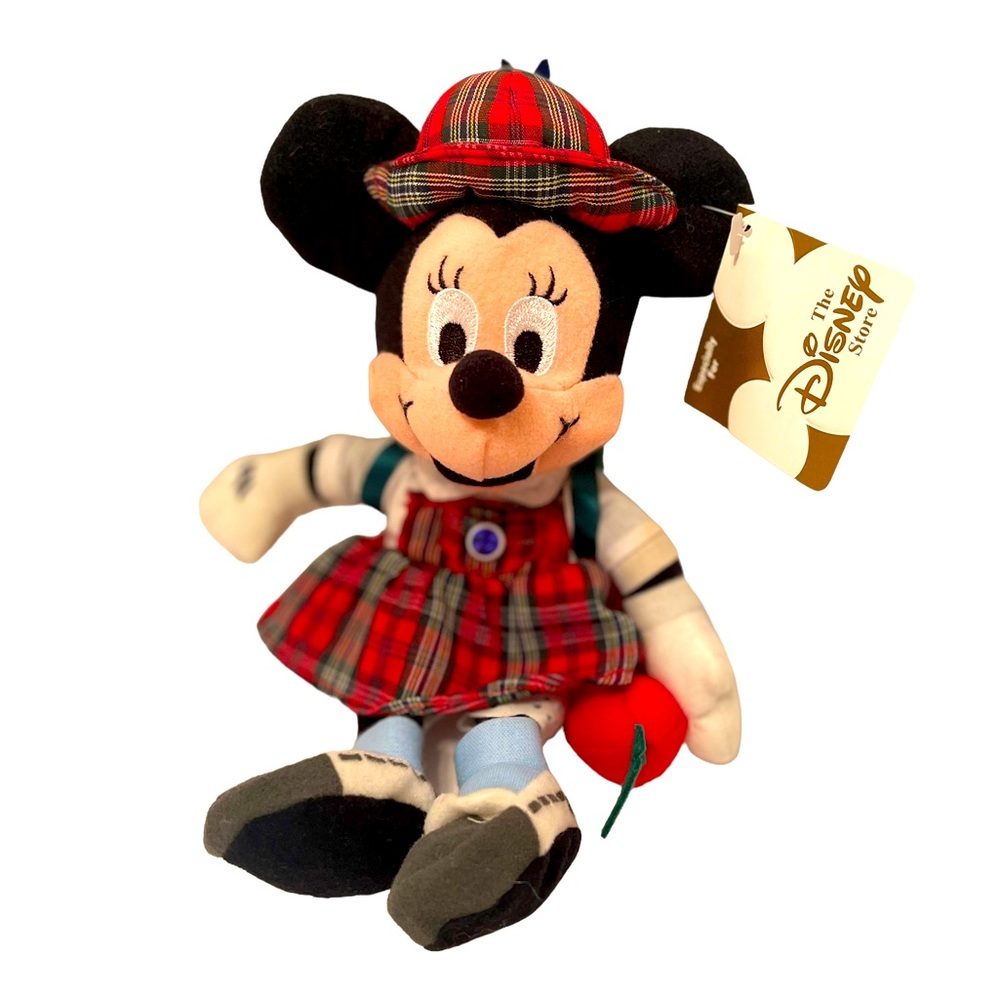 Disney Store Minnie Mouse September Birthstone 10” Plush NWT